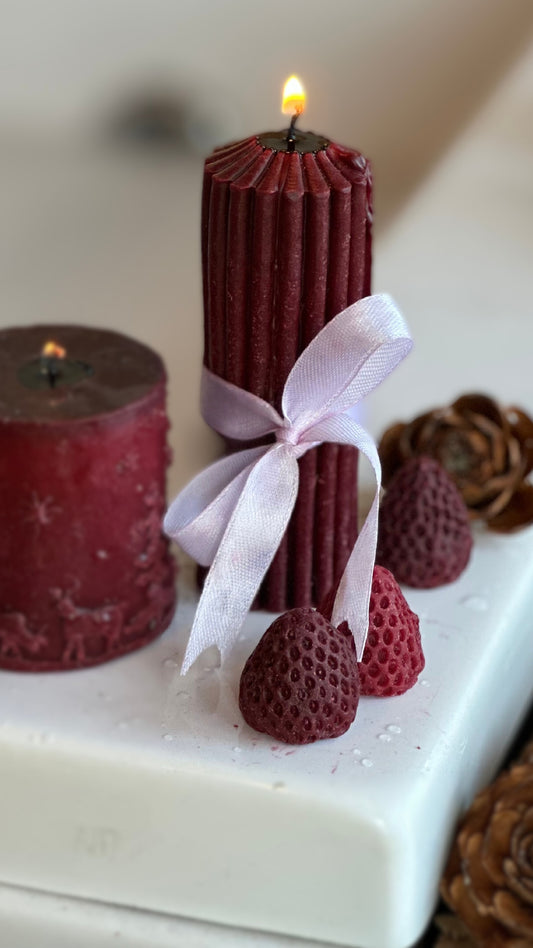 North Pole- Scented candle (Vanilla Caramel) / Scent customisation available